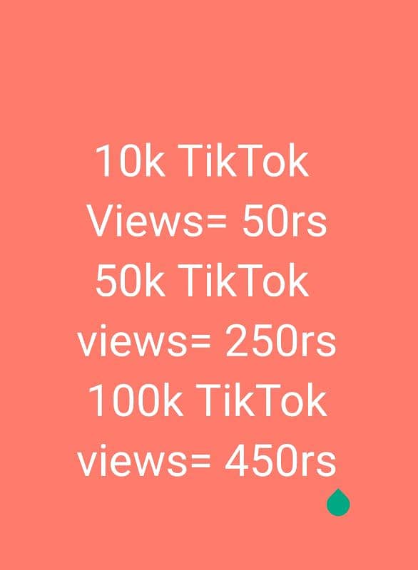 TIKTOK VIEWS 0