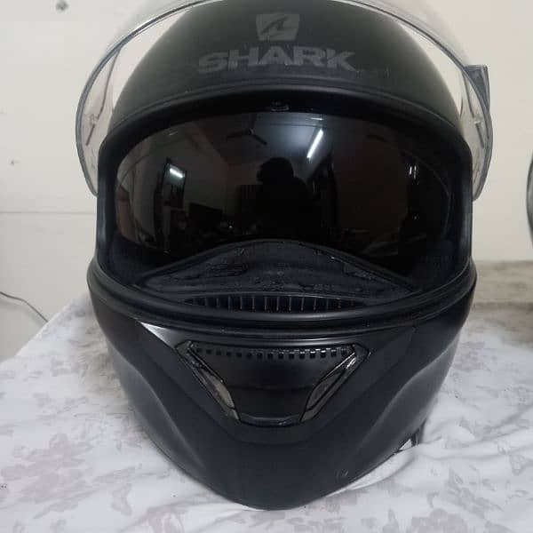 SHARK HELMET S700 AMD SPARTAN BLANCK 3