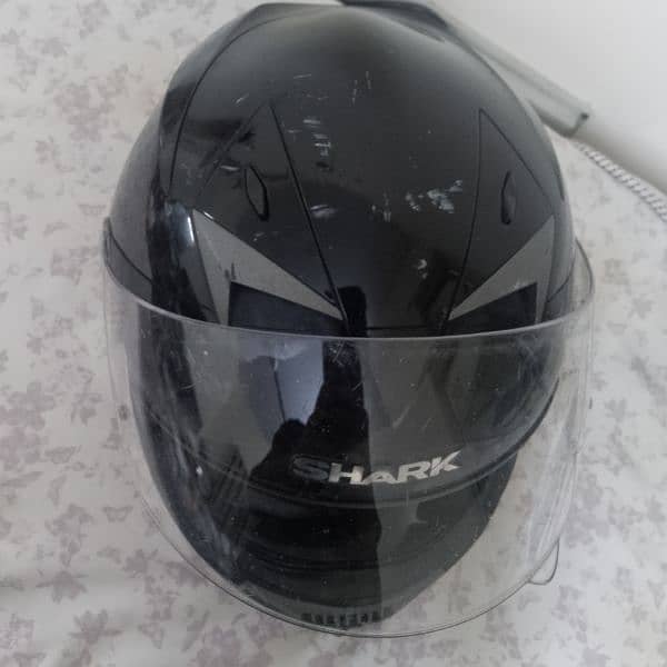 SHARK HELMET S700 AMD SPARTAN BLANCK 9