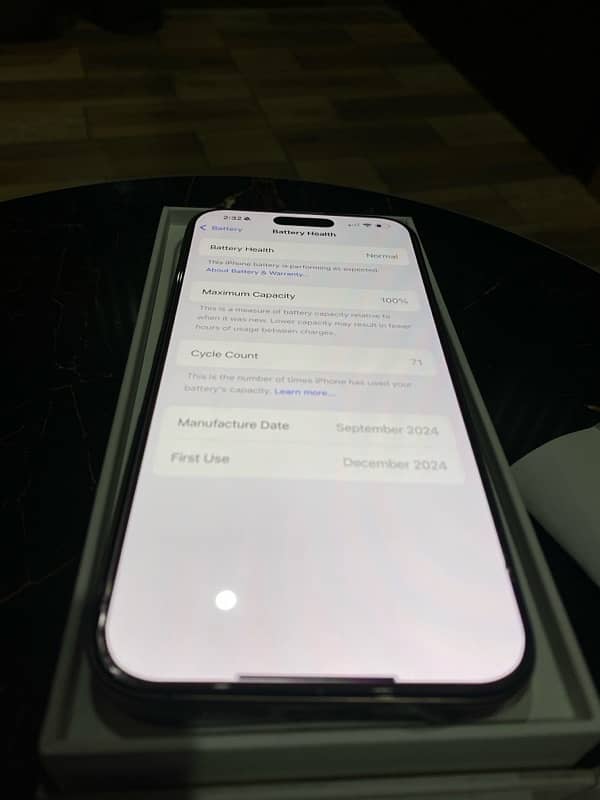 IPHONE 16 PRO MAX 256GB 6