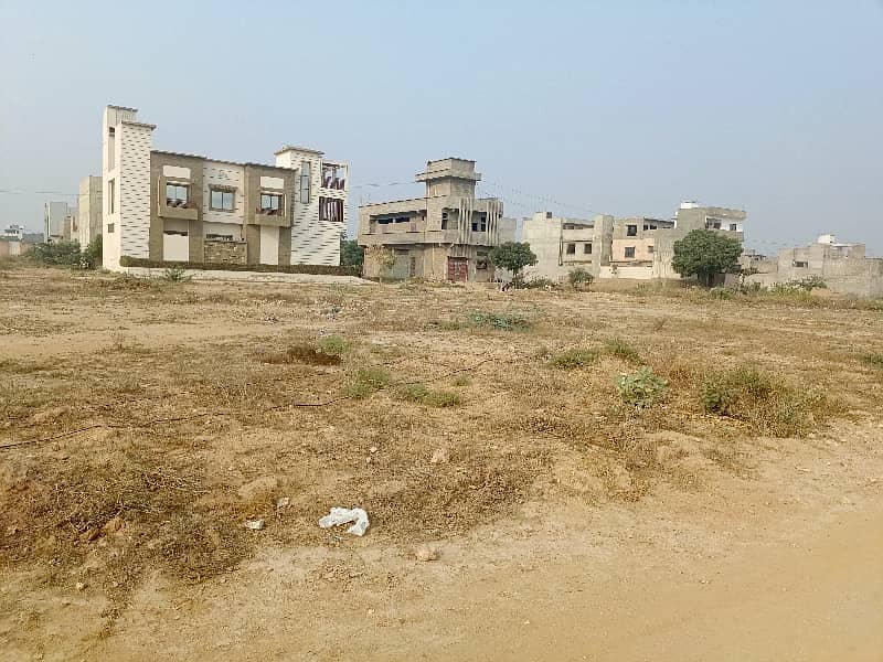 Gulshan-E-Benazir Block B 300 Sq Yard Plot For Sale Port Qasim Authority 5