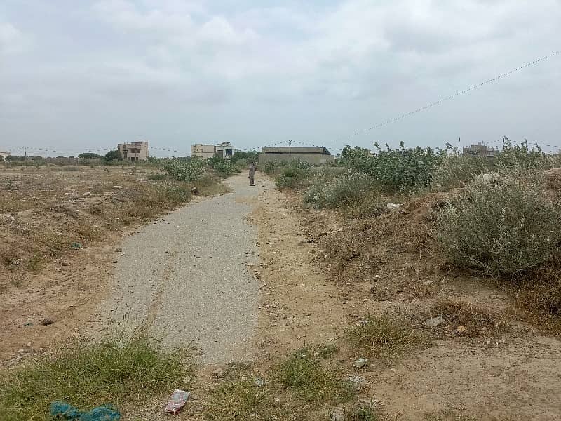 Gulshan-E-Benazir Block B 300 Sq Yard Plot For Sale Port Qasim Authority 7