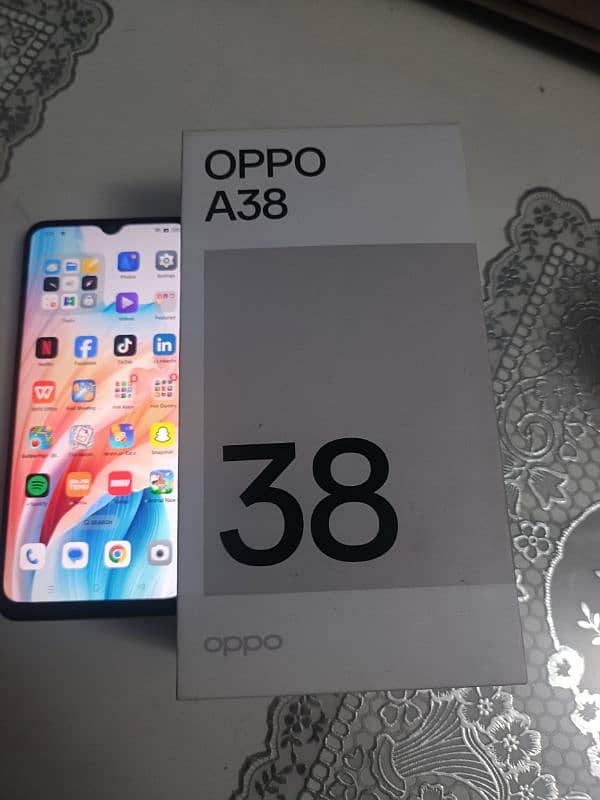 oppo a38 brand new not use 0