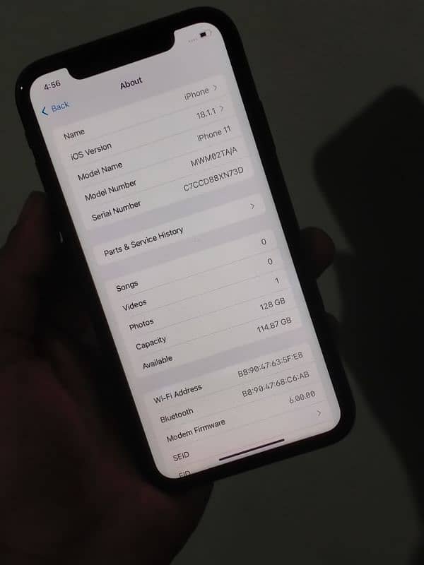 Iphone 11 Dual sim Pta Approved 8