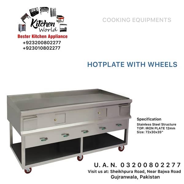 CHARCOAL GRILL | HOTPLATE | DEEP FRYER | SALAMANDER | SHAWARMA MACHINE 4