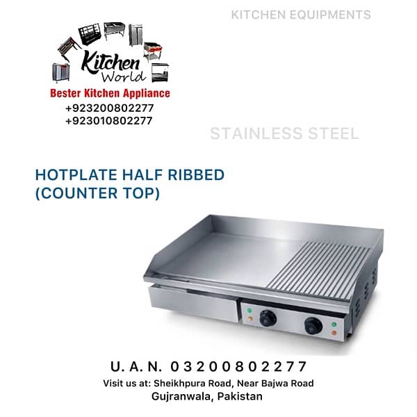 CHARCOAL GRILL | HOTPLATE | DEEP FRYER | SALAMANDER | SHAWARMA MACHINE 5