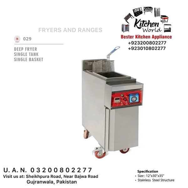 CHARCOAL GRILL | HOTPLATE | DEEP FRYER | SALAMANDER | SHAWARMA MACHINE 11