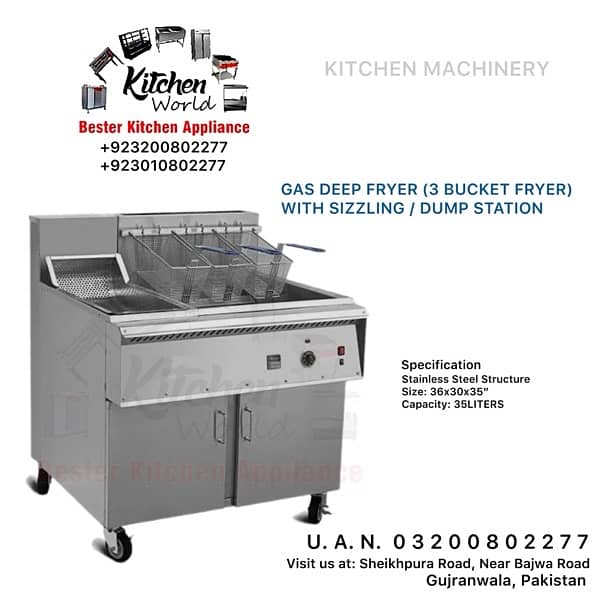 CHARCOAL GRILL | HOTPLATE | DEEP FRYER | SALAMANDER | SHAWARMA MACHINE 14