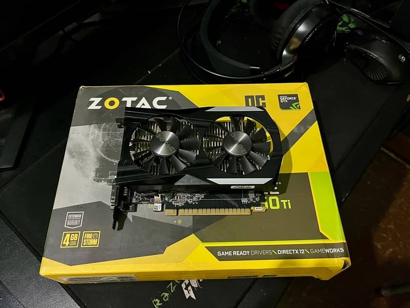 Zotac GTX 1050 TI 4GB 4