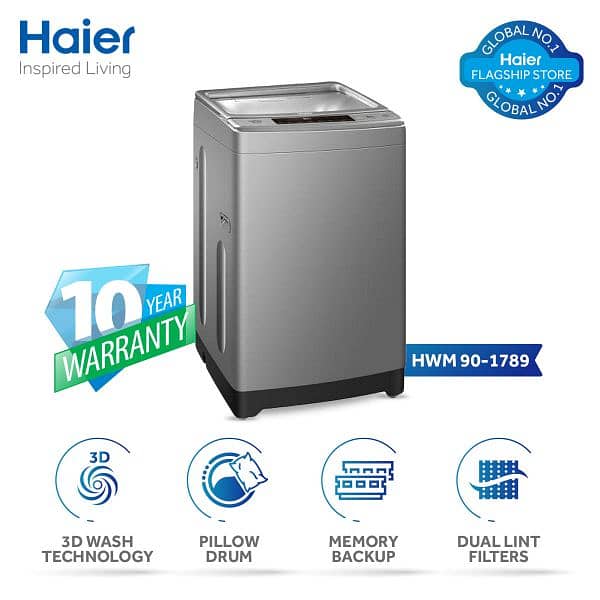 Haier Automatic Washing Machine 2