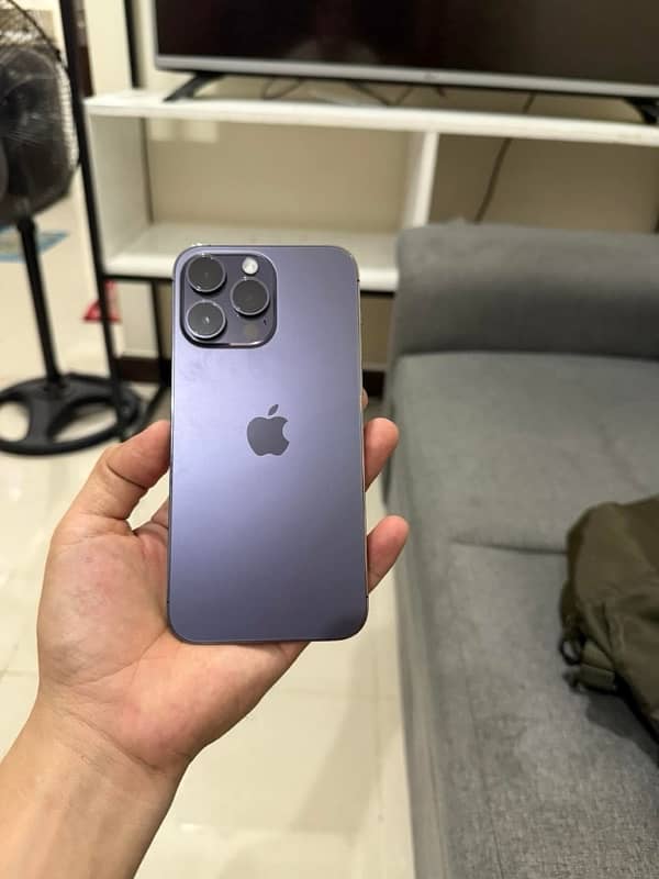 14 pro max 128gb Purple PTA APPROVED 1