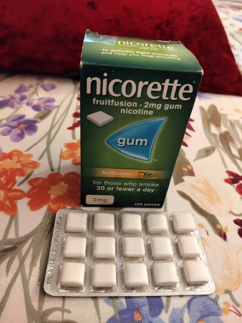 Nicorette. Nicotine Chewing Gums. Quit Smoking. 1