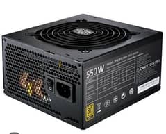 power supply cooler master 550 watt gaming power supply