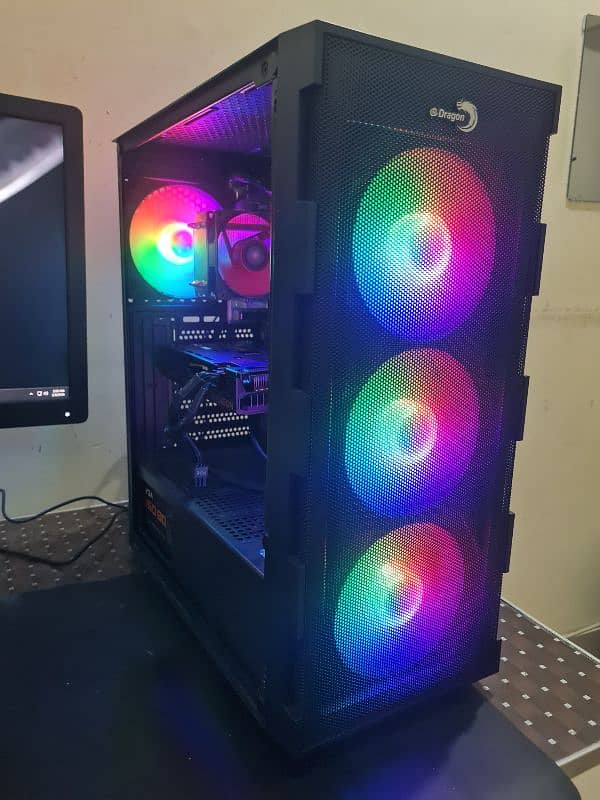 Rx 6600 8gb (better than RTX 3050) with Ryzen 5 2600 gaming pc 0