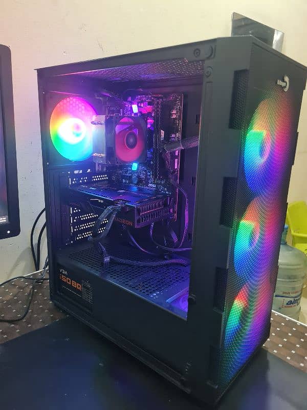 Rx 6600 8gb (better than RTX 3050) with Ryzen 5 2600 gaming pc 1