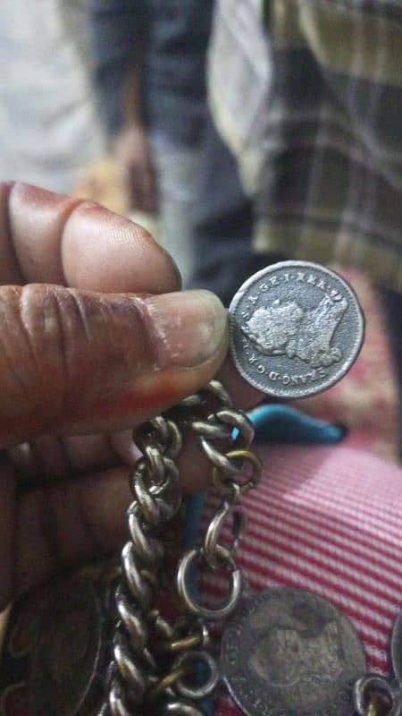 entique old coin neck pc 13