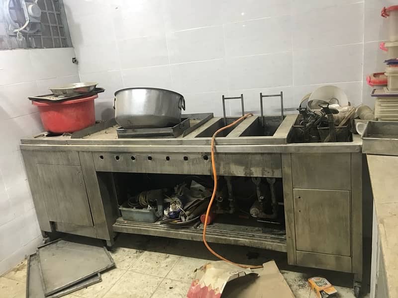 Fast food fryer machine 2