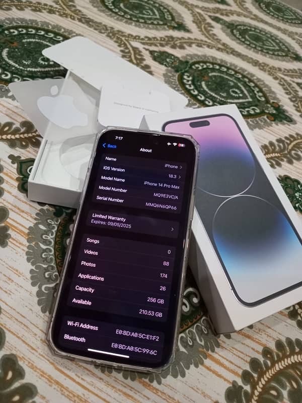 iPhone 14 Pro Max 256 gb 13