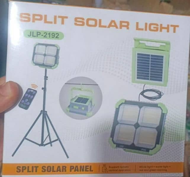 Rechargeable Solar Wall Lamp split with type C charging port, 3