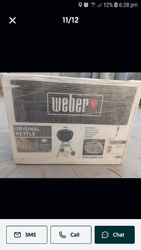 Weber 47cm Kettle Bbq Grill 1