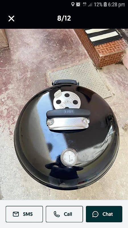 Weber 47cm Kettle Bbq Grill 4