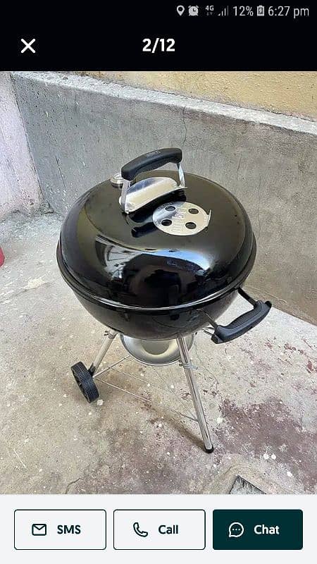 Weber 47cm Kettle Bbq Grill 10