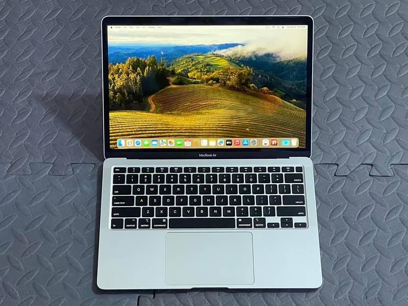 APPLE MACBOOK AIR (2020) OPEN BOX (SILVER EXITION) (Core i5) (8/512GB) 0