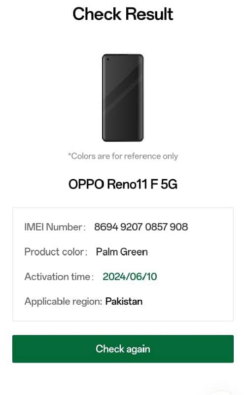 OPPO RENO F11 7