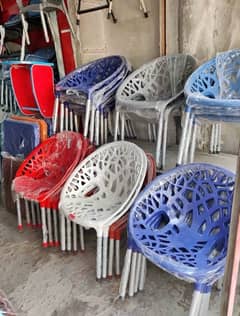 plastic chairs