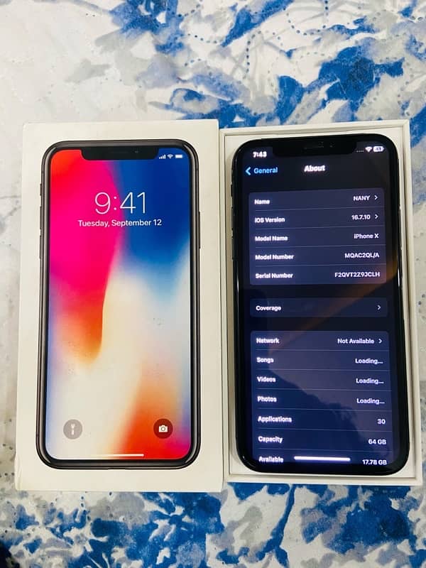 iphone X non pta 64gb 5