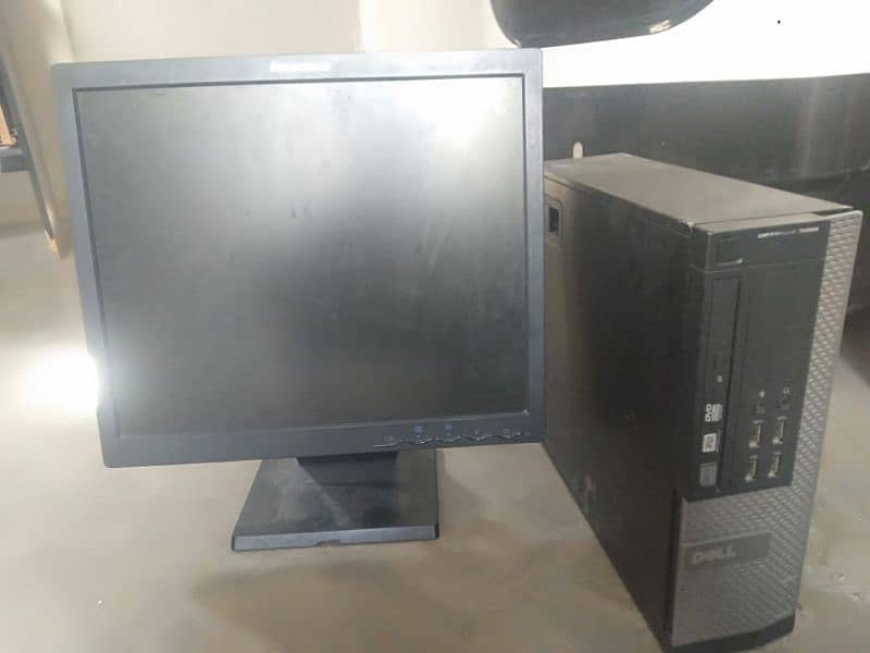 dell cpu & monitor 1