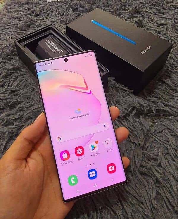 Samsung note 10 plus 03246751929Watsapp 1