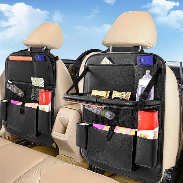 Compatibility Multifunctional Back Seat Organizer free delivery 2