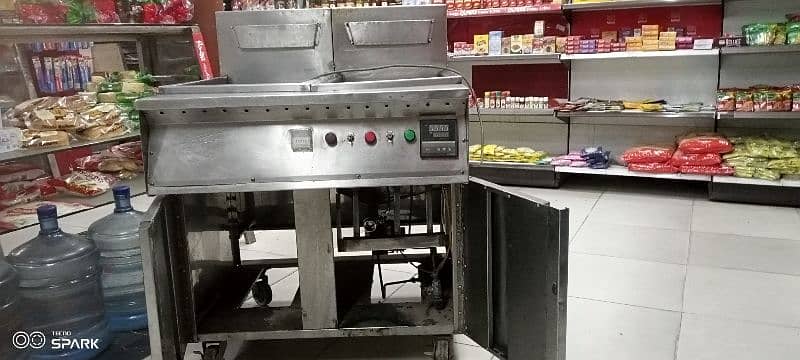 24ltr fryer double basket 2