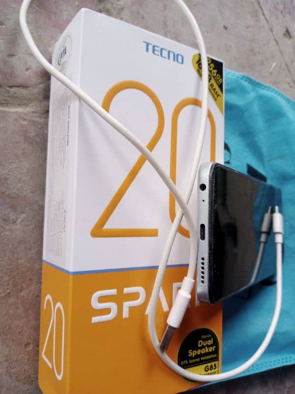 tecno spark 20 8 256 PTA Approved 5