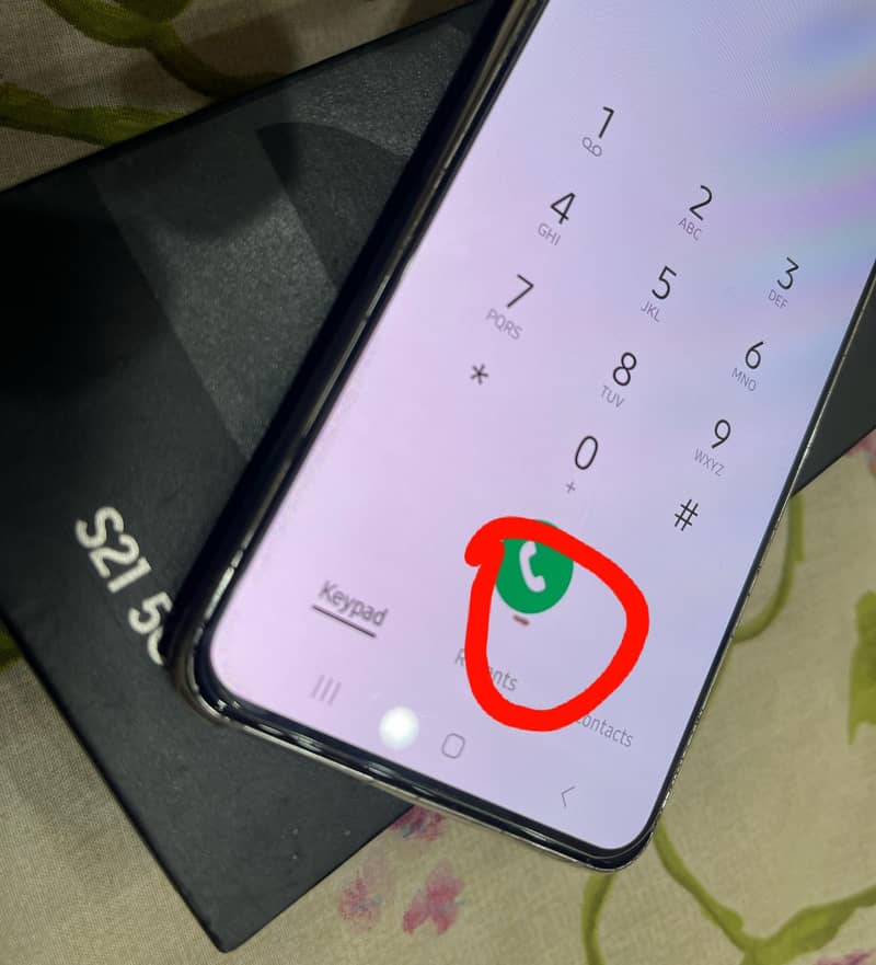 S21 Official Pta. Phantom White Color. 8GB/256GB. Full Box. Dual Sim. 3