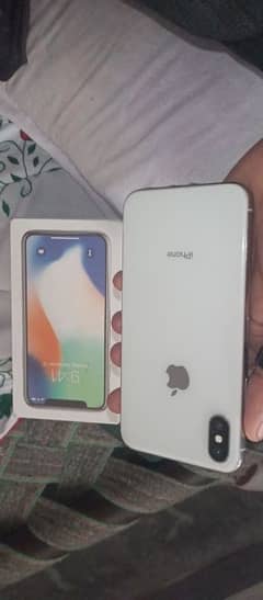 iphone x 64 gb box ha all ok 10.10 ha non ha 03450083360