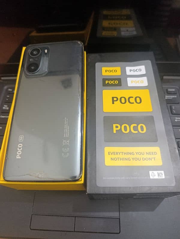 Poco F3 256 GB complete box 870 processor 2