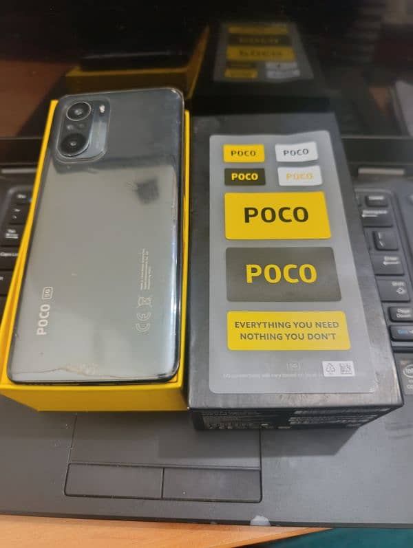 Poco F3 256 GB complete box 870 processor 4