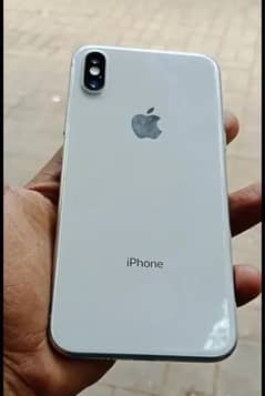 iphone x pta 256 gb  with box  exange with pta