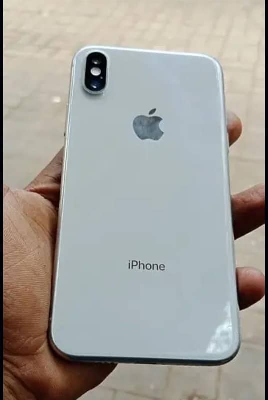 iphone x pta 256 gb  with box  exange with pta 0