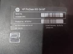 hp prodesk 800 Mt G4