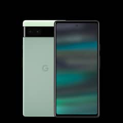 pixel 6 in 10/10 condition in ocean green colour