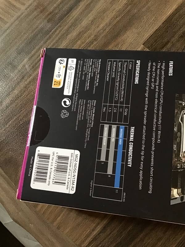 logitech G402 mouse  coolermaster thermal paste nvme heatsink w/ fan 4