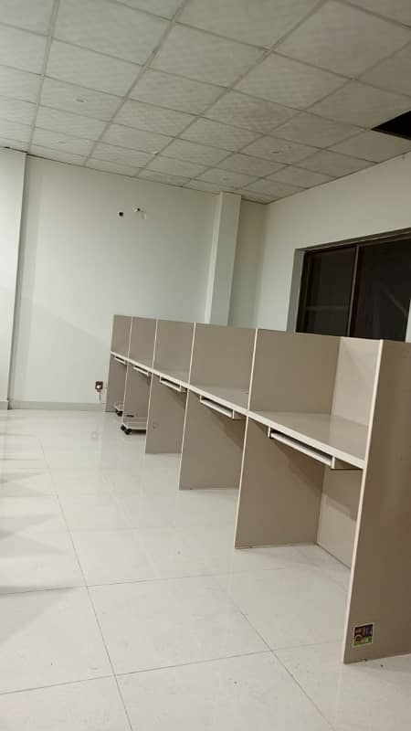 Furnished Office for Rent in PIA Society for (Call center + Software house + Marketing Office & Other Setup as You Want) 9