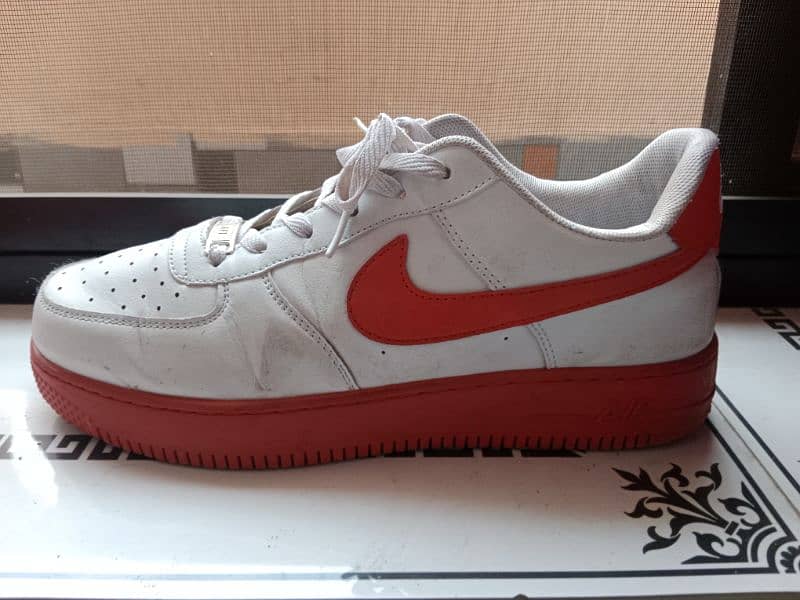 Nike Air force 1 Red/White Combo Sneakers 0