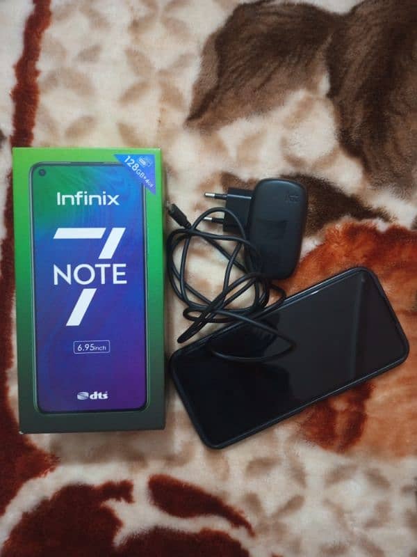 03049671832 Infinix note7 4/128 all ok no open no repair 0