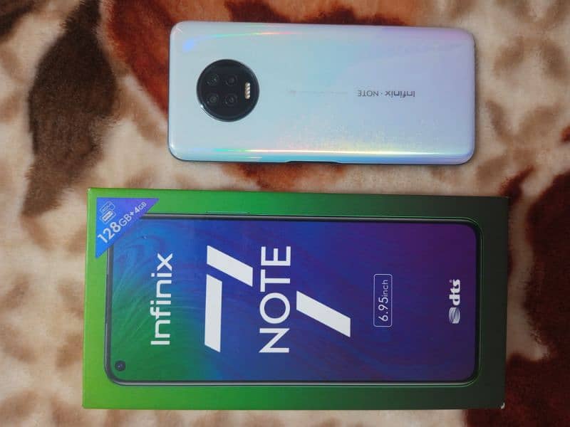 03049671832 Infinix note7 4/128 all ok no open no repair 5