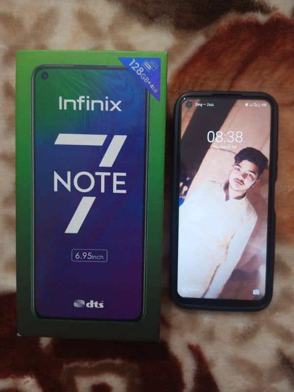 03049671832 Infinix note7 4/128 all ok no open no repair 7