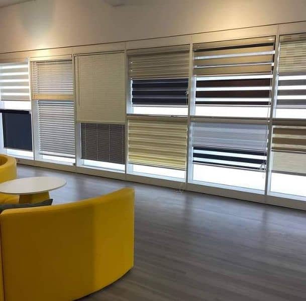 Roller blinds All types of window blinds wooden texture PVC vinyl flor 9